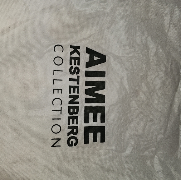 NWT Aimee Kestenberg "Night is Young" Hobo bag - Grey snakeskin DISCONTINUED - Picture 13 of 14